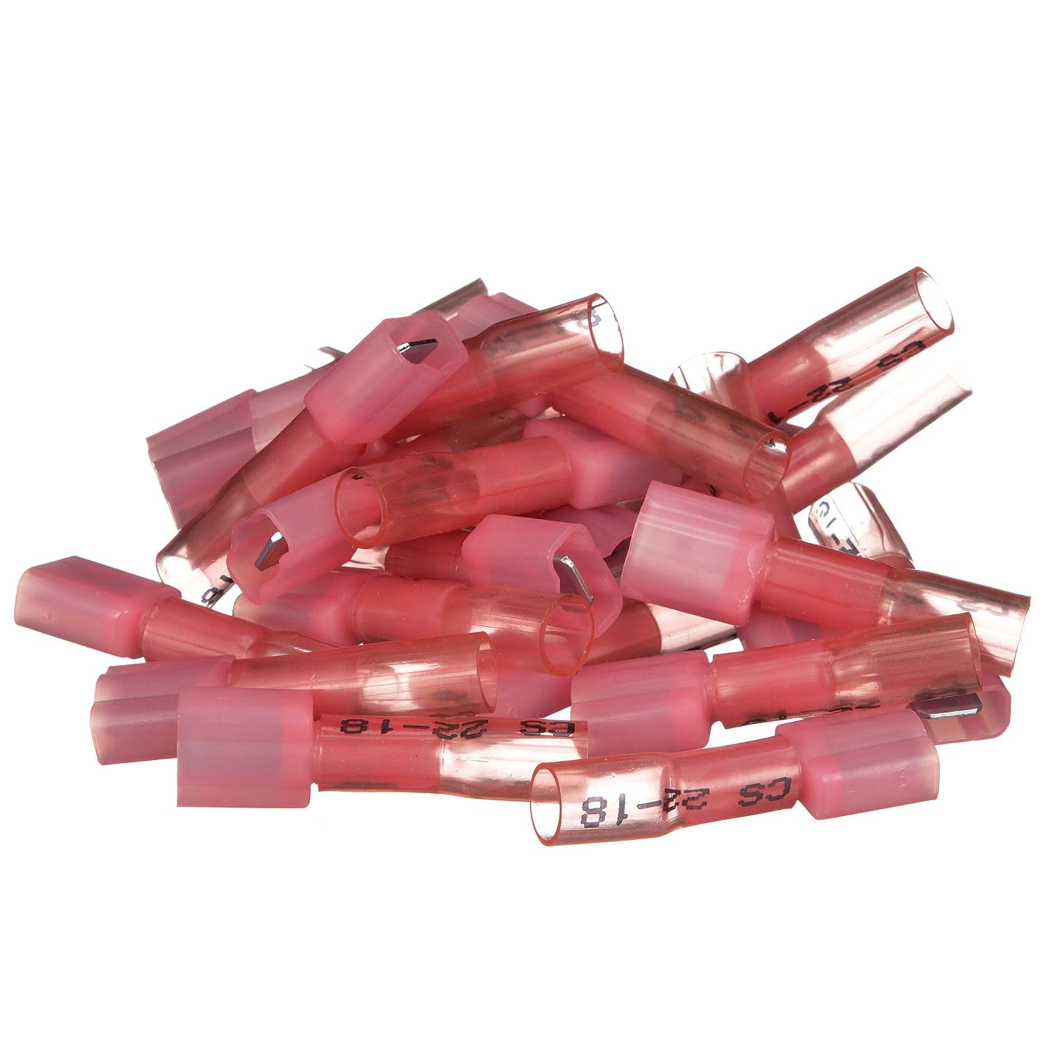 Seachoice 61401 Connettori A Testa Termorestringenti 3:1 - Passo Da 22-18 A 16-14 AWG, Grado Marino, 10 Pezzi - 6