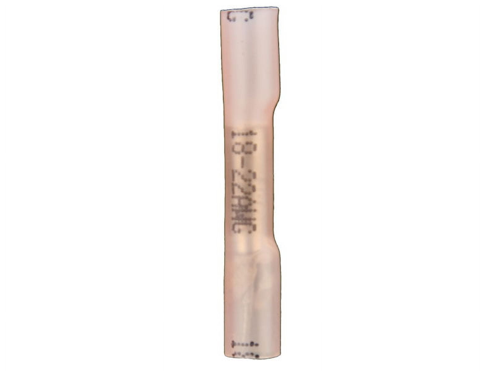Heat Shrink Red Butt Connector 8 Gauge Package of 25