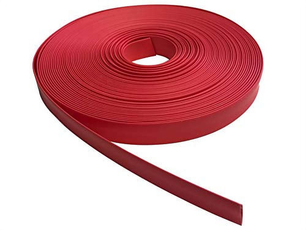 Heat Shrink Tubing 11/4” Inch 50' Ft Long, Red Polyolefin 21 Industrial Shrink Cable