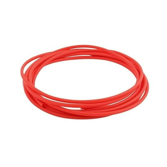 Heat Shrink Tubing - 1/4” Inch - 100' Ft Long, Red Polyolefin - 2:1 Industrial Shrink Tube & Cable Sleeve for Electrical Wire Insulation