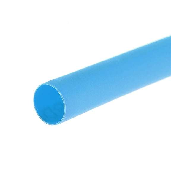 Heat Shrink Tubing 3/16"(5mm) Dia 8.55mm Flat Width 2:1 rate Shrinkable Tube Cable Sleeve 7m - Blue