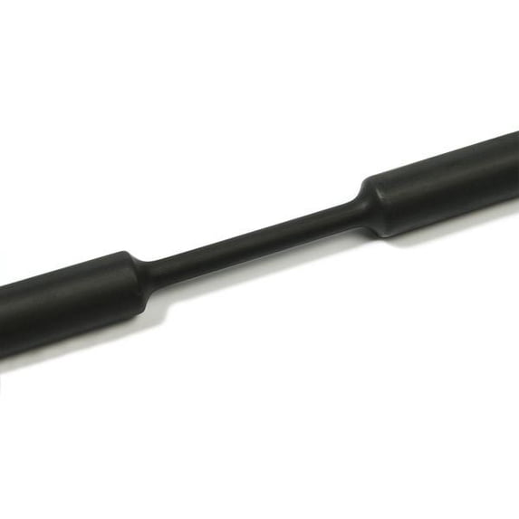 Heat Shrink Tubing 4ft L Stick 3-1 Ratio 1/16in 1.5/0.5 Dia Blck (Pack of 20)
