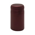 thumbnail image 1 of Heat-Shrink Wine Bottle Capsules (Burgundy, Matte), 100 Count, 1 of 7