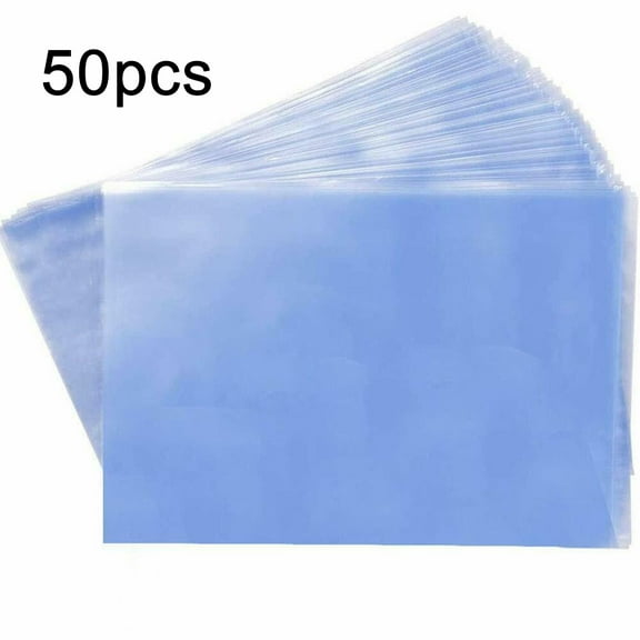 Heat Shrink Wrap, Industrial Grade Transparent Shrink Bags, 9.84x15.75 Inch PVC Film for Long-Term Protection Packaging Odorless