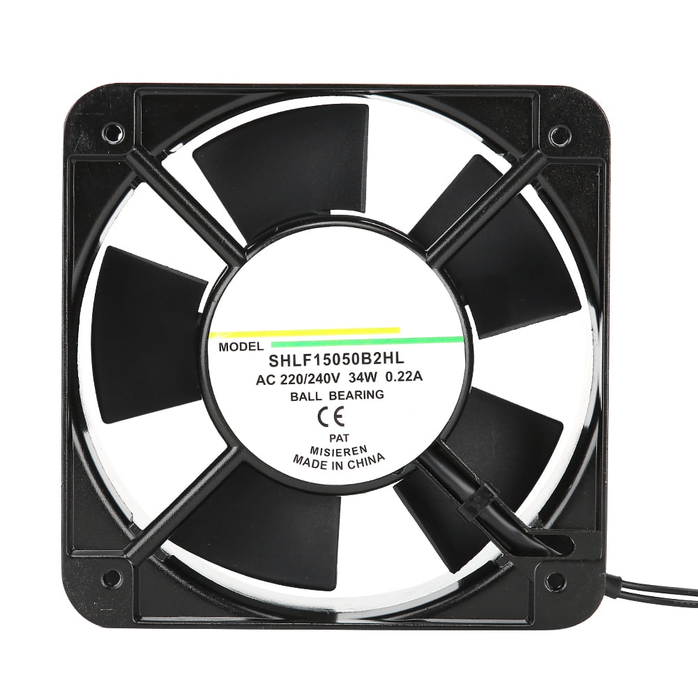 Heat Sink Fan, 15CM Durable Cooling System Electric Box For Industrial
