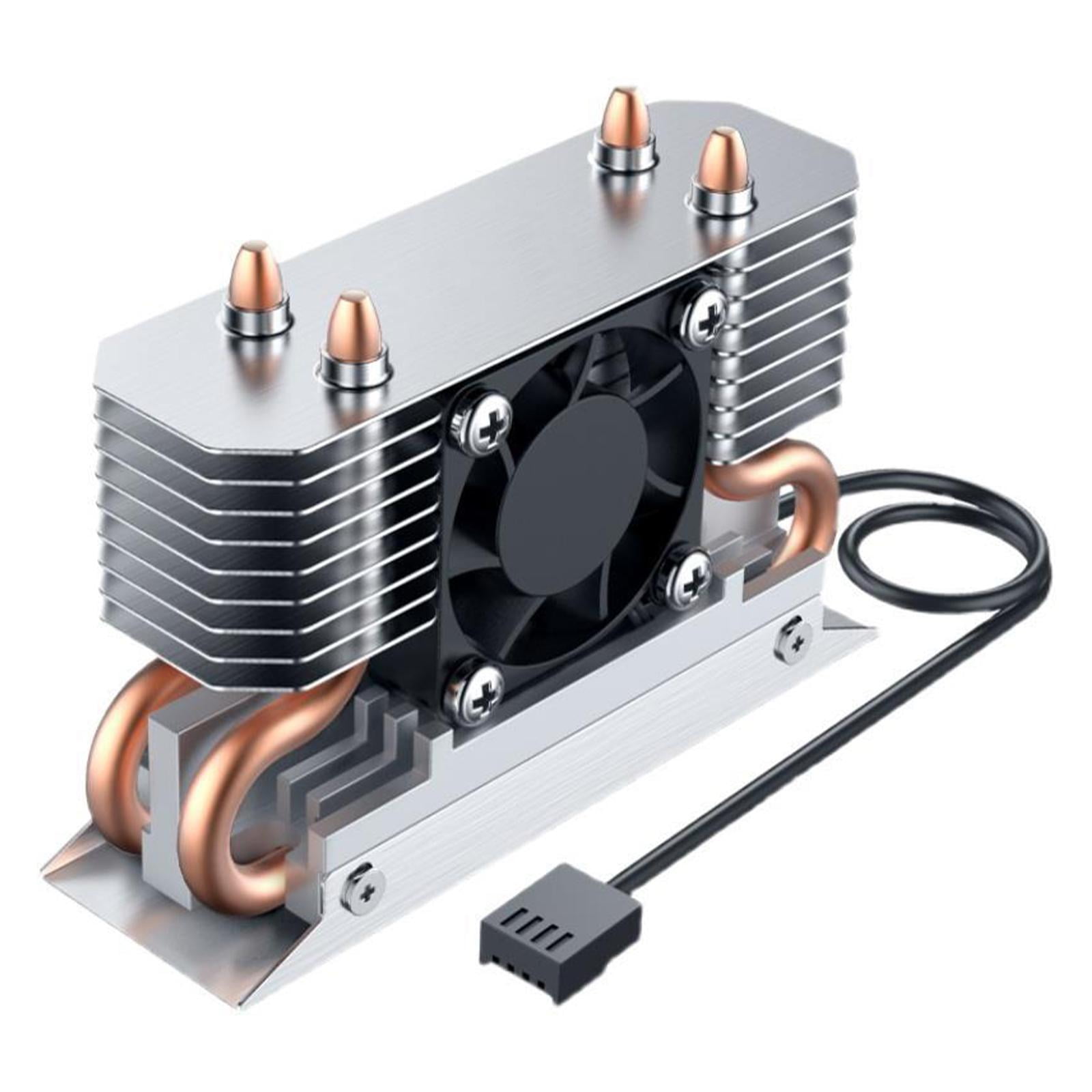 Heat Sink M.2 SSD Silent Fan Efficient Heat Dissipation for M.2 SSD 4