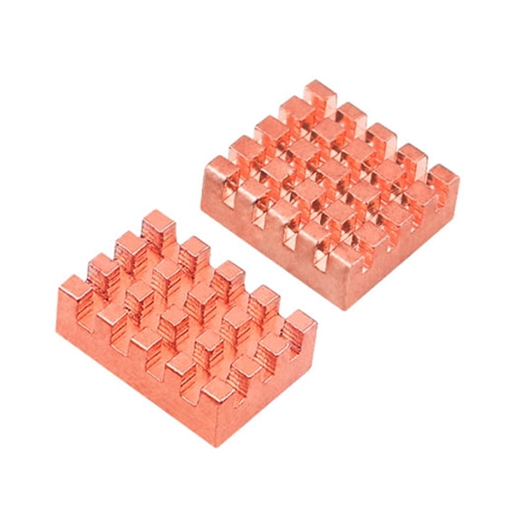 Heat Sinks For Zero2W Heatsink Radiator Copper Passive Cooling Pad CPU Heatsinks 2PCS/Pack