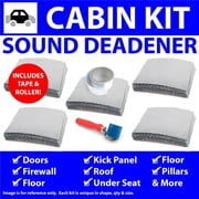 Heat & Sound Deadener for Ford Truck 80-1986 F150 Cabin Kit Plus Tape, Roller 47157CM2