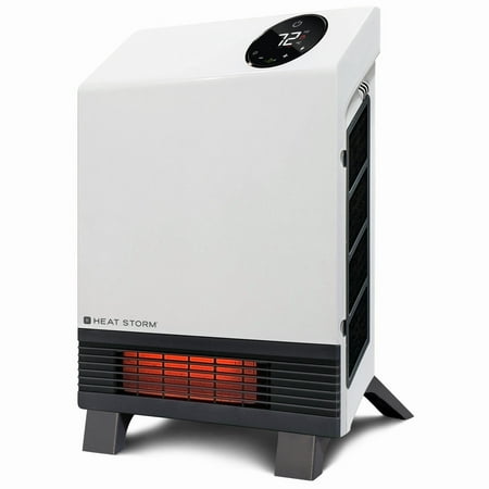 Heat Storm - 1,000 Watt Infrared Portable Heater - WHITE