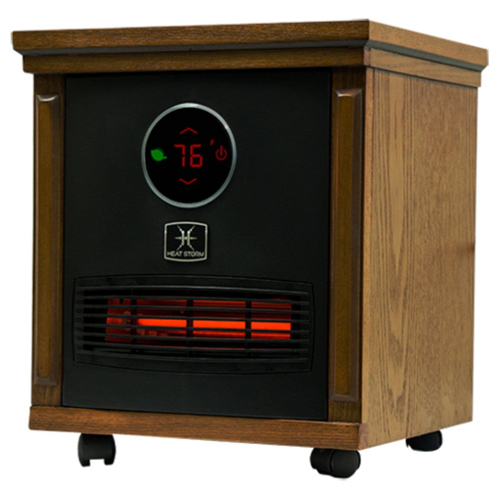 Heat Storm HS-1500-SISM Smithfield Classic Infrared Space Heater, Remote  Control, Built in Thermostat and Overheat Sensor - 750-1500 Watts -  Walmart.com