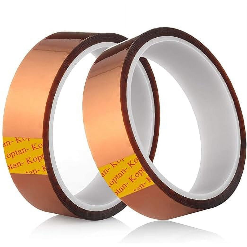 YUTOU Hitzebeständiges Klebeband 4 Rollen - 10mm X 33m Kapton Band Bis 230°C