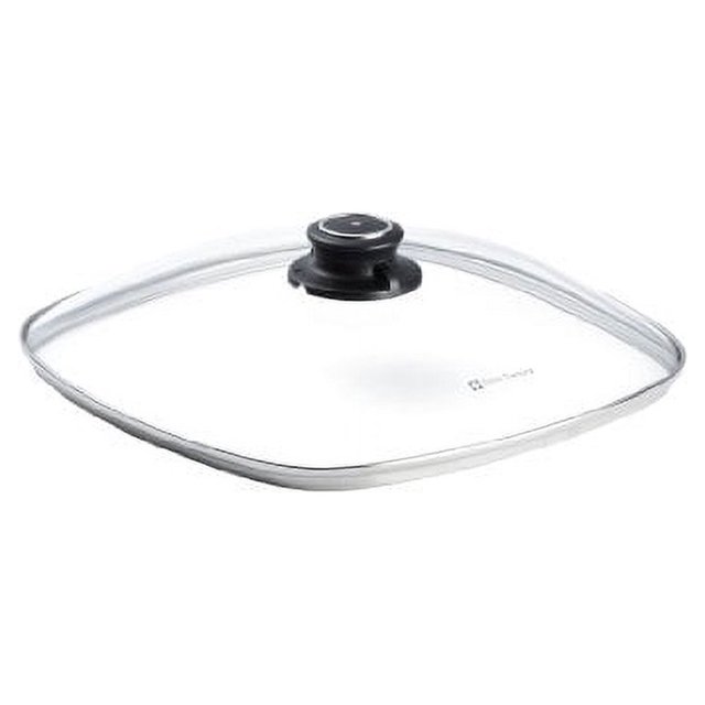 Heat Tempered Glass Cookware Lid, 11" By 11" Dishwasher And Oven Safe