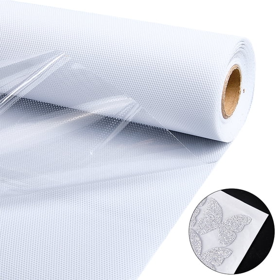 Heat Transfer Acrylic Papers with Silicone for DIY Hotfix Rhinestone White 320x0.3mm 5m/roll