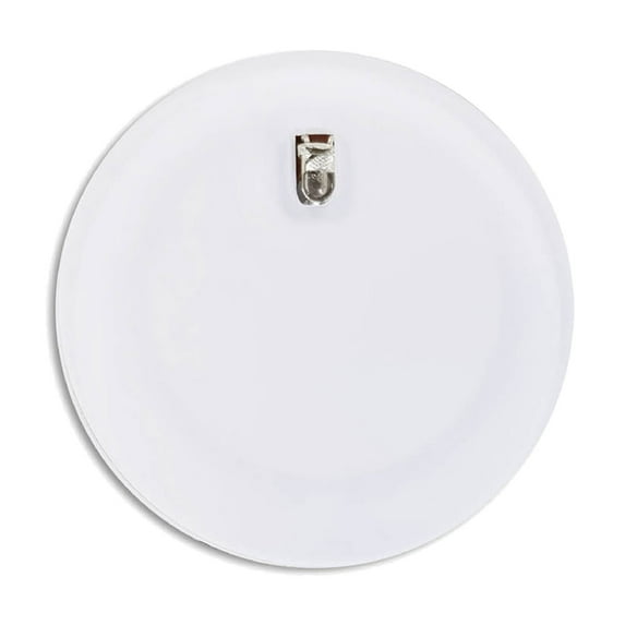 Heat Transfer Button Badge Acrylic Brooch With LED Light Sublimation Lapel Pins for Craft Making