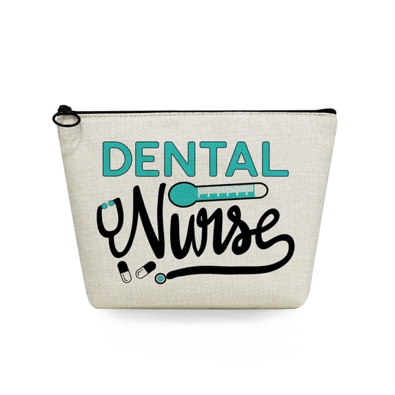 Heat Transfer Nurse Alphabet Print Women's Cosmetic Bag Gift KEEP CALM I'M A NURSE Makeup Organizer Fashion Travel Toiletry Bags