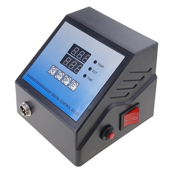 Heat Transfer Printer Temperature Controller Plate Press Machine Temperature Control Box 1300W Digital Control Box