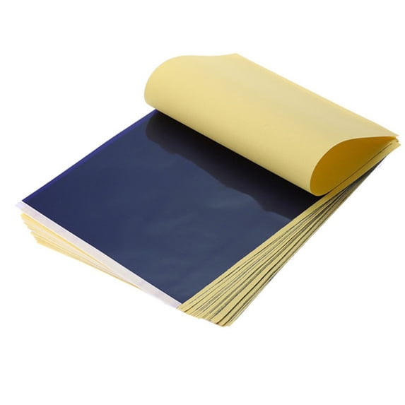Heat Transfer Stencil Paper for DIY Projects - 25 Sheets A4 Size Tattooists Transfer Paper for Home Crafting and Paper Crafting