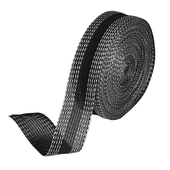 CRILSTYLEO Iron Tape for Hemming Iron On Hemming Tape Black 1 Roll for Adults