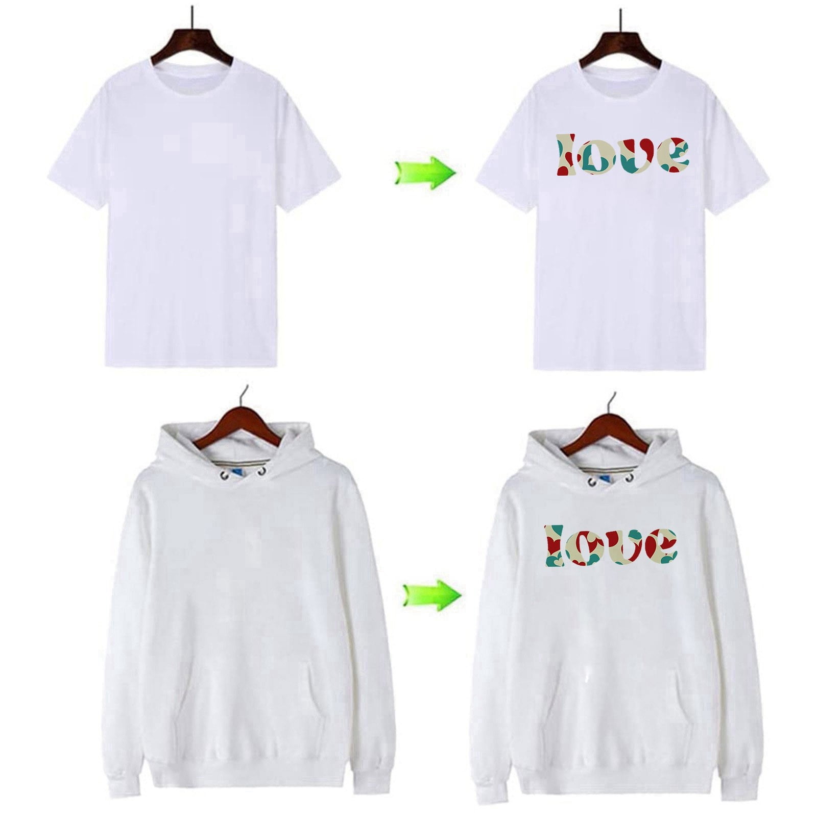 Heat Transfer Stickers Digital Printing Heat Transfer Stickers Suitable