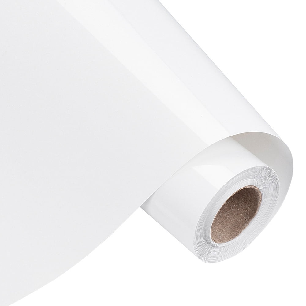 Heat Transfer Vinyl Sheets Iron On Vinyl for T-Shirt Clothes Fabric Decoration White 30cm about 5m/roll