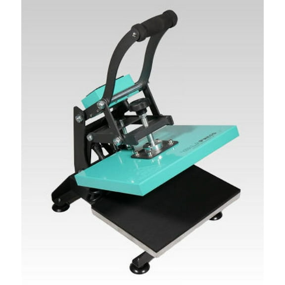 Heat Transfer Warehouse 9" x 12" Heat Press Machine Teal for Transfer Vinyl & Sublimation