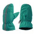 thumbnail image 1 of Heat Trends Kids Safety Reflector Thinsulate Waterproof Winter Snow Ski Mittens (Turquoise), 1 of 1