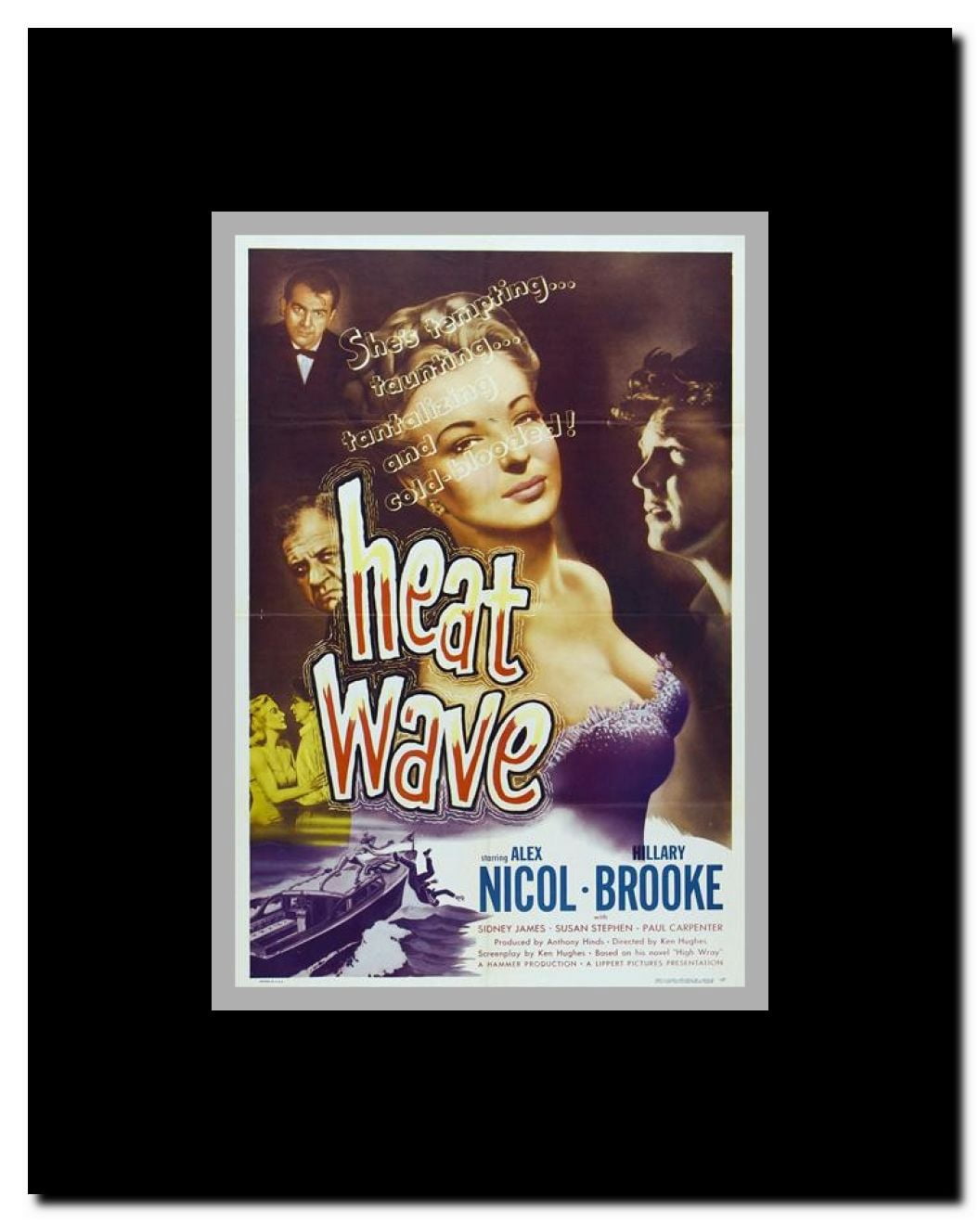 Heat Wave Framed Movie Poster