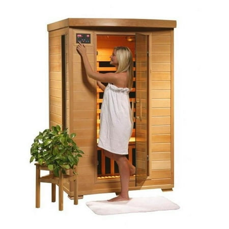 Heat Wave SA2409 Coronado 2 Person Infrared Sauna with Carbon Heaters