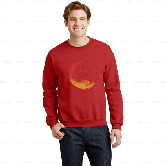 Heat Wave Summer Weather Aesthetic Graphic Unisex Sweatshirt - Fan Favorite M392395, Up to Size 5XL