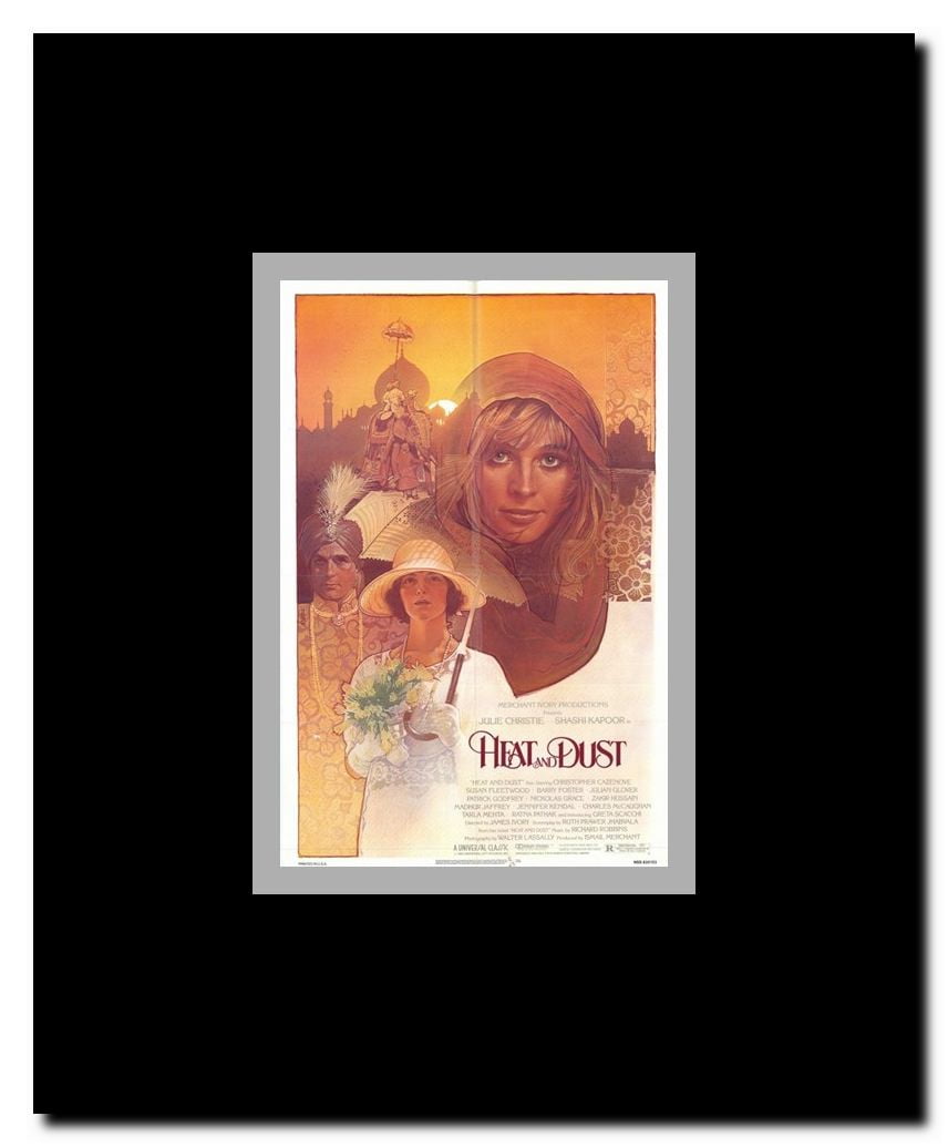 Heat and Dust Framed Movie Poster