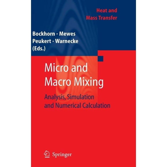 Heat and Mass Transfer Micro and Macro Mixing: Analysis, Simulation and Numerical Calculation, (Hardcover)
