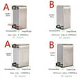 thumbnail image 1 of Heat exchanger 24-80 layers Exchanger Replacement For Boiler Heat Exch stainless steel DN25*DN15, 1 of 3