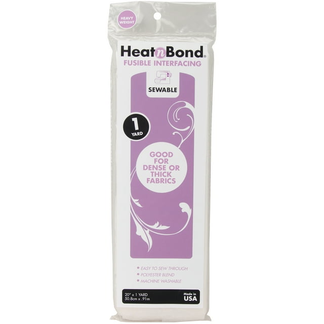 Heat'n Bond Heavyweight IronOn Fusible Interfacing20"X36"