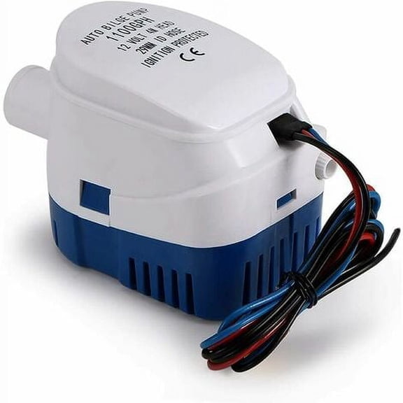 Heat pumps, automatic heat pump 12V 1100 GPH automatic heat pump marine submersible silent liquid pump for boats, ponds, pools