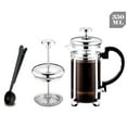 Heatresistant Glass French Press 350ml/600ml/1000ml with Triple