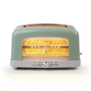HeatMate Graphite Technology Multifunctional 2-Slice Pop-Up Toaster