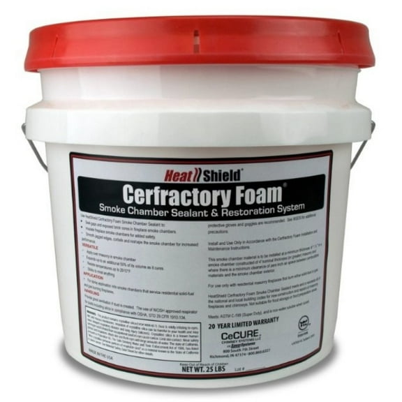 HeatShield Cerfractory Foam Smoke Chamber Sealant (25 lbs.)