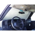 thumbnail image 1 of HeatShield, The Original Windshield Sun Shade, Custom-Fit for Chevrolet Silverado 1500 Truck (Extended Cab) 1999, 2000, 2001, 2002, 2003, 2004, 2005, 2006, Silver Series, 1 of 4