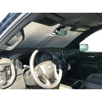 HeatShield, The Original Windshield Sun Shade, Custom-Fit for Chevrolet Silverado 2500 HD Truck (Extended Cab) w/ Sensor 2019, 2020, 2021, Silver Series