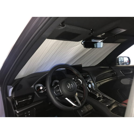 HeatShield, The Original Windshield Sun Shade, Custom-Fit for Acura RDX SUV 2019, 2020, 2021, Silver Series