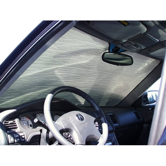 HeatShield, The Original Windshield Sun Shade, Custom-Fit for Acura TL Sedan 1999, 2000, 2001, 2002, 2003, Silver Series