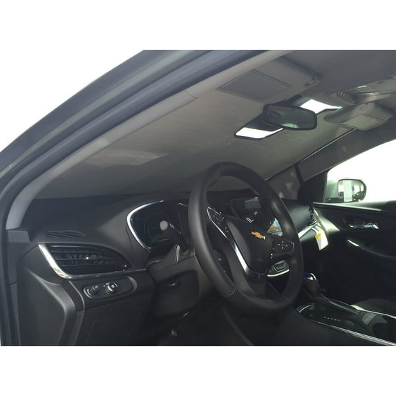 HeatShield, The Original Windshield Sun Shade, Custom-Fit for Chevrolet Volt Sedan w/ Sensor 2016, 2017, 2018, 2019, Silver Series