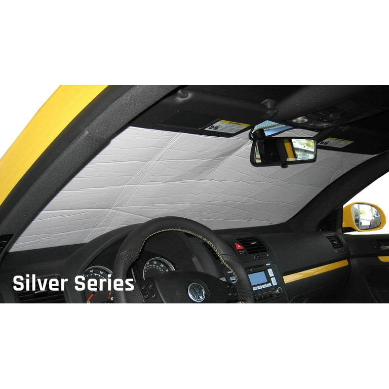 HeatShield The Original Windshield Sun Shade Custom Fit for Dodge Dart Sedan 2013 2014 2015 2016 Silver Series