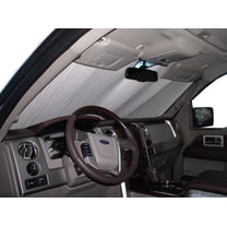 HeatShield, The Original Windshield Sun Shade, Custom-Fit for Ford F-150 Truck (Extended Cab) 2009, 2010, 2011, 2012, 2013, 2014, Silver Series