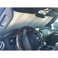 thumbnail image 1 of HeatShield, The Original Windshield Sun Shade, Custom-Fit for Ford F-350 Super Duty Truck (Extended Cab) 2008, 2009, Silver Series, 1 of 4