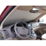 HeatShield, The Original Windshield Sun Shade, Custom-Fit for Kia Sedona Minivan 2006, 2007, 2008, 2009, 2010, 2011, 2012, Silver Series