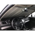 thumbnail image 1 of HeatShield, The Original Windshield Sun Shade, Custom-Fit for Subaru Legacy Sedan w/o Eyesight 2015, 2016, 2017, 2018, Silver Series, 1 of 4