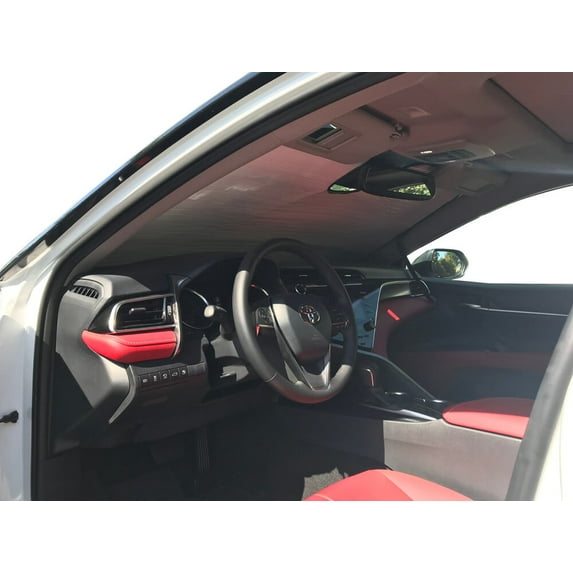 HeatShield, The Original Windshield Sun Shade, Custom-Fit for Toyota Camry Sedan 2018, 2019, 2020, Silver Series