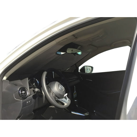 HeatShield, The Original Windshield Sun Shade, Custom-Fit for Toyota Yaris Sedan 2019, 2020, Silver Series