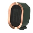 thumbnail image 1 of Heatcore Space Heater - 1200W Energy Efficient Portable Heater | Compact Ceramic Heater for Bedroom | Electric Heater with Air Filter and Switch，Green, 1 of 5